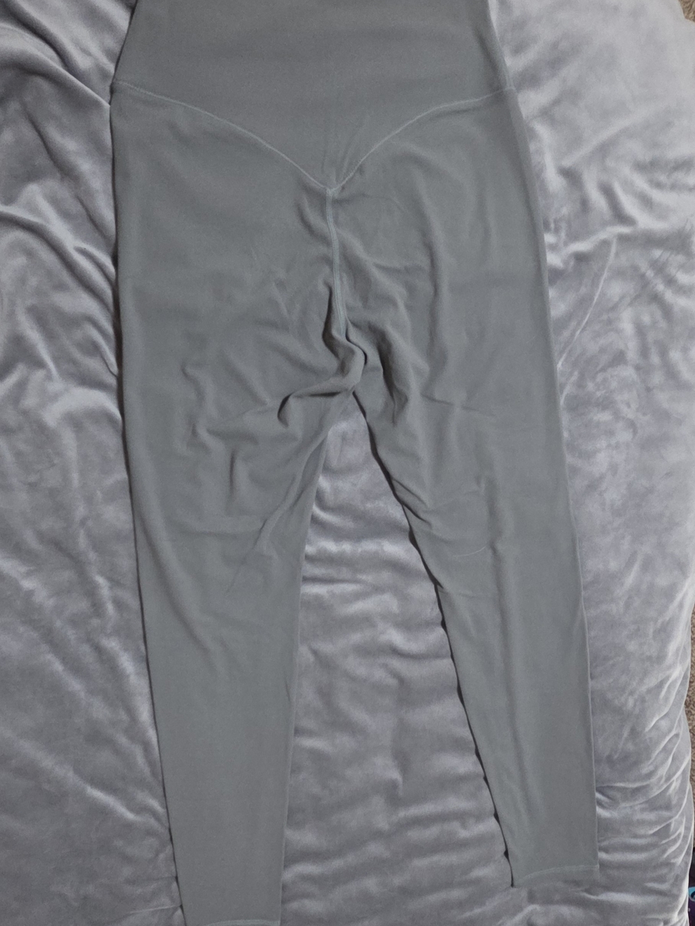 High-Waist Women’s Grey Leggings